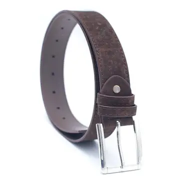 Brown Cork Herrengürtel veganer Gürtel Herren Naturledergürtel L-853-B | 100 cm - #L-853-B-100