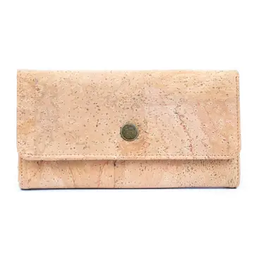 Lux zweifach gefaltete, elegante vegane Damenbrieftasche BAG-2017-C | Standard - #BAG-2017-C