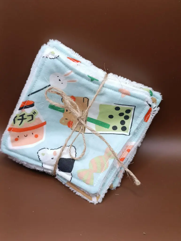 Paquet de 5 lingettes lavables démaquillantes | 3