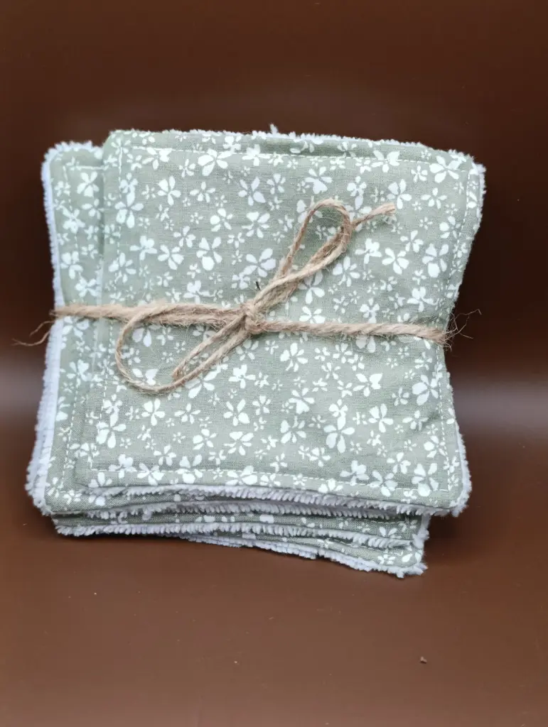 Packung mit 5 waschbaren Reinigungstüchern zum Abschminken | 4