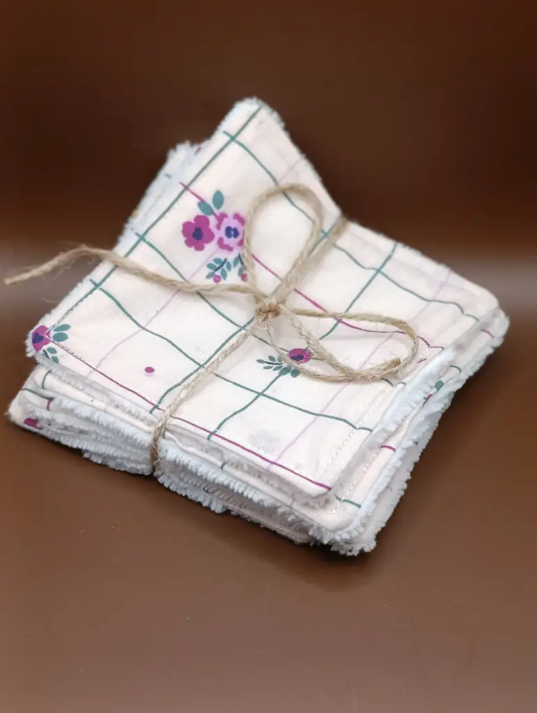 Packung mit 5 waschbaren Reinigungstüchern zum Abschminken | 7