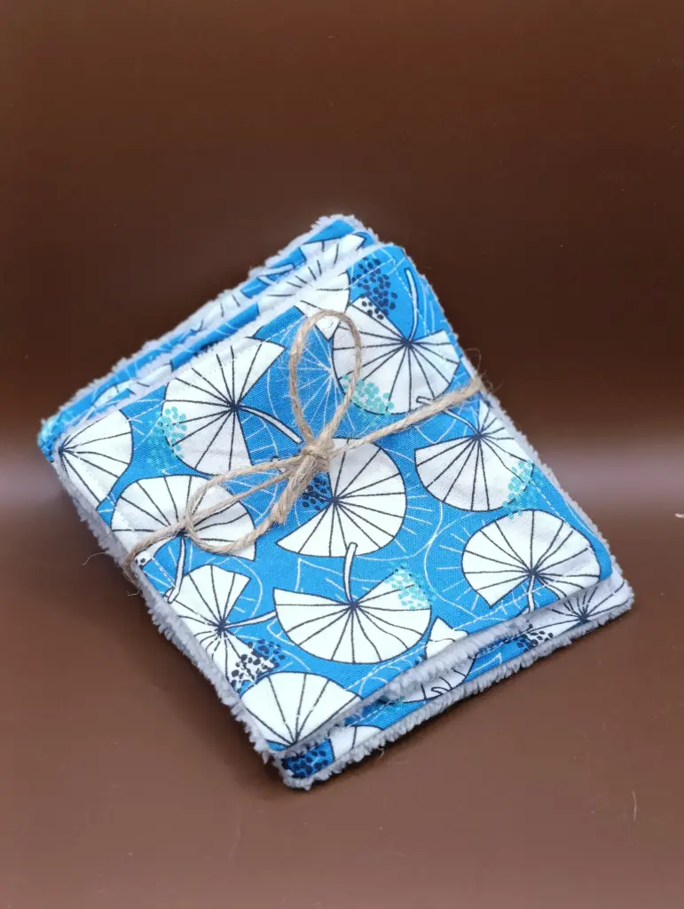 Paquet de 5 lingettes lavables démaquillantes | 12
