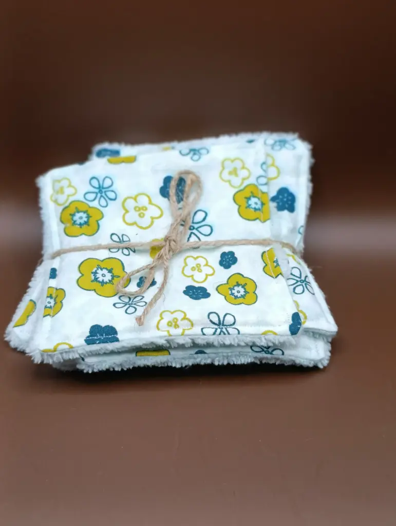 Paquet de 5 lingettes lavables démaquillantes | 13