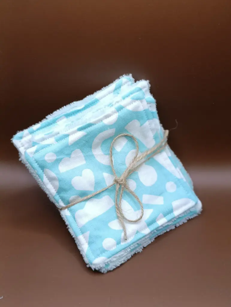 Paquet de 5 lingettes lavables démaquillantes | 14
