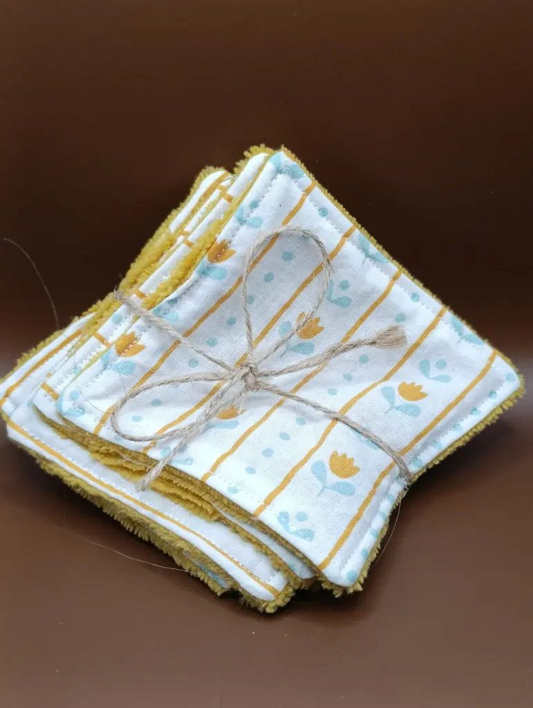 Paquet de 5 lingettes lavables démaquillantes | 16