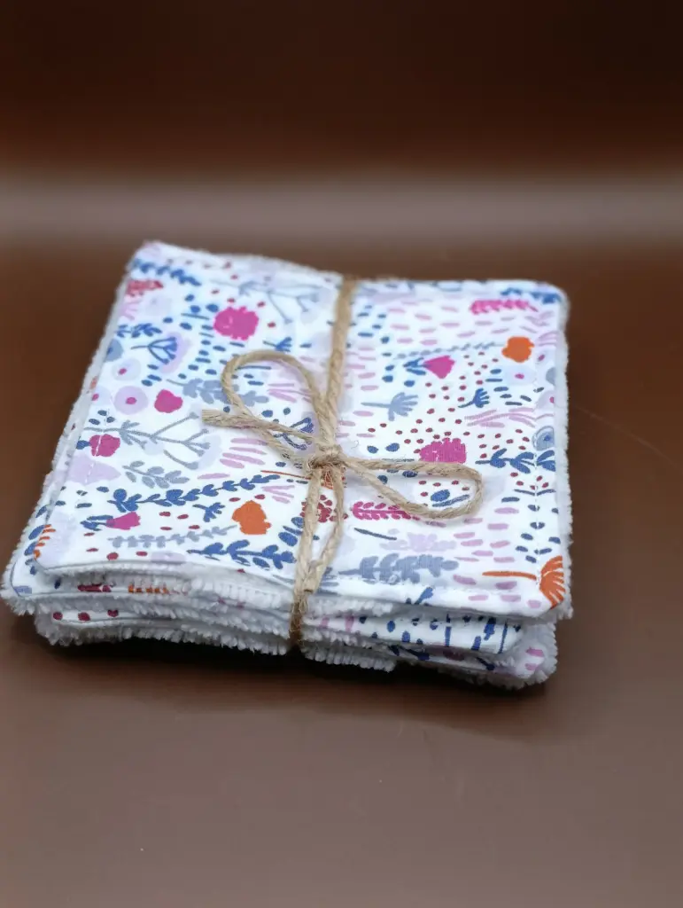 Paquet de 5 lingettes lavables démaquillantes | 17