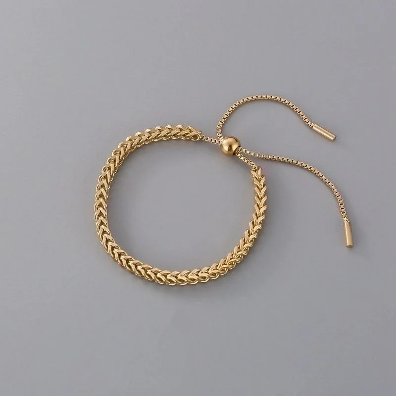 Plattierungsmetallarmbänder Gold