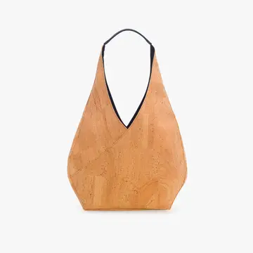 Geometrische Kork Schultertasche