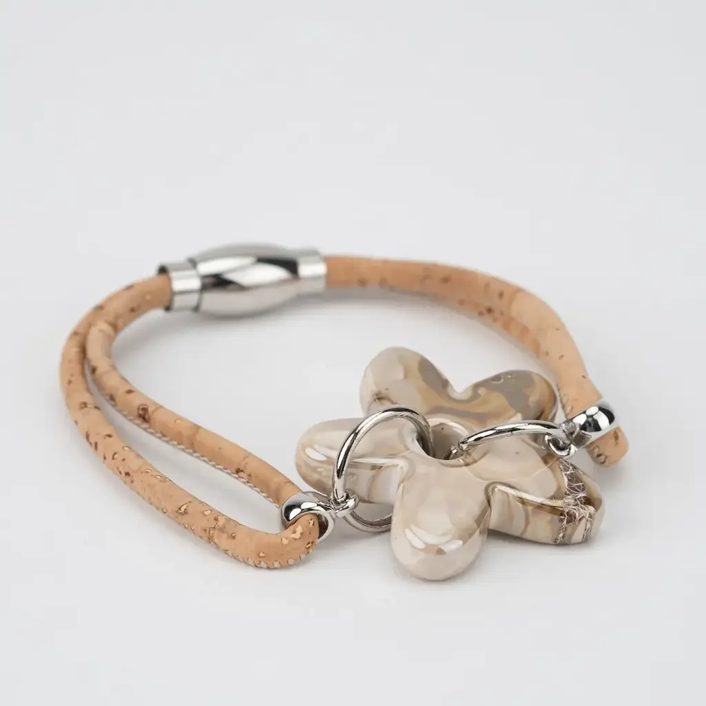 Natürliches Gänseblümchen Armband