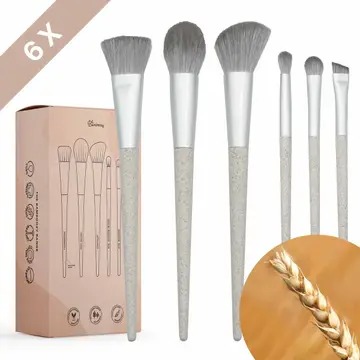 Bamboozy Make-up-Pinsel-Set Wheatstraw 