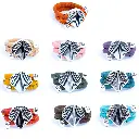 Verstellbarer Damenring aus Kork und Legierung mit Muscheldetail