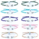 Bracelet en liège avec perles imitation – 5 couleurs réglables et élégantes