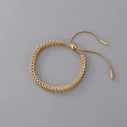 [31.1138685] Plattierungsmetallarmbänder Gold