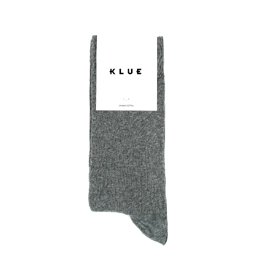 [KLSCKMNGRE] KLUE Organic Solid Socks | Grau | 41-46 