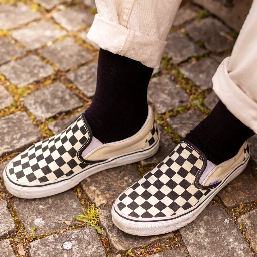 [KLSCKWMNBLC] KLUE Organic Solid Socks | Schwarz | 36-40